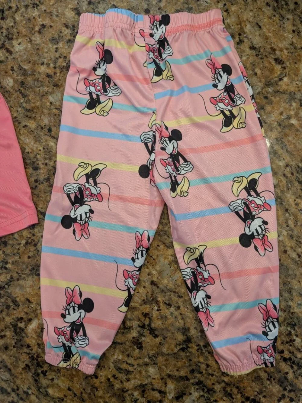 Minnie Mouse 3-Piece Kids Pajama Set- Sleeveless Top, Shorts & Pants